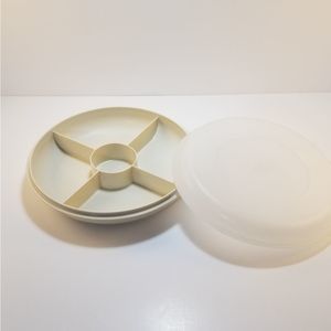 Vintage Tupperware Service and Storage Container